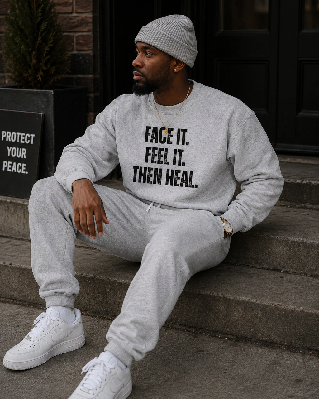 F.I.F.T.H. Healing Statement Sweatshirt