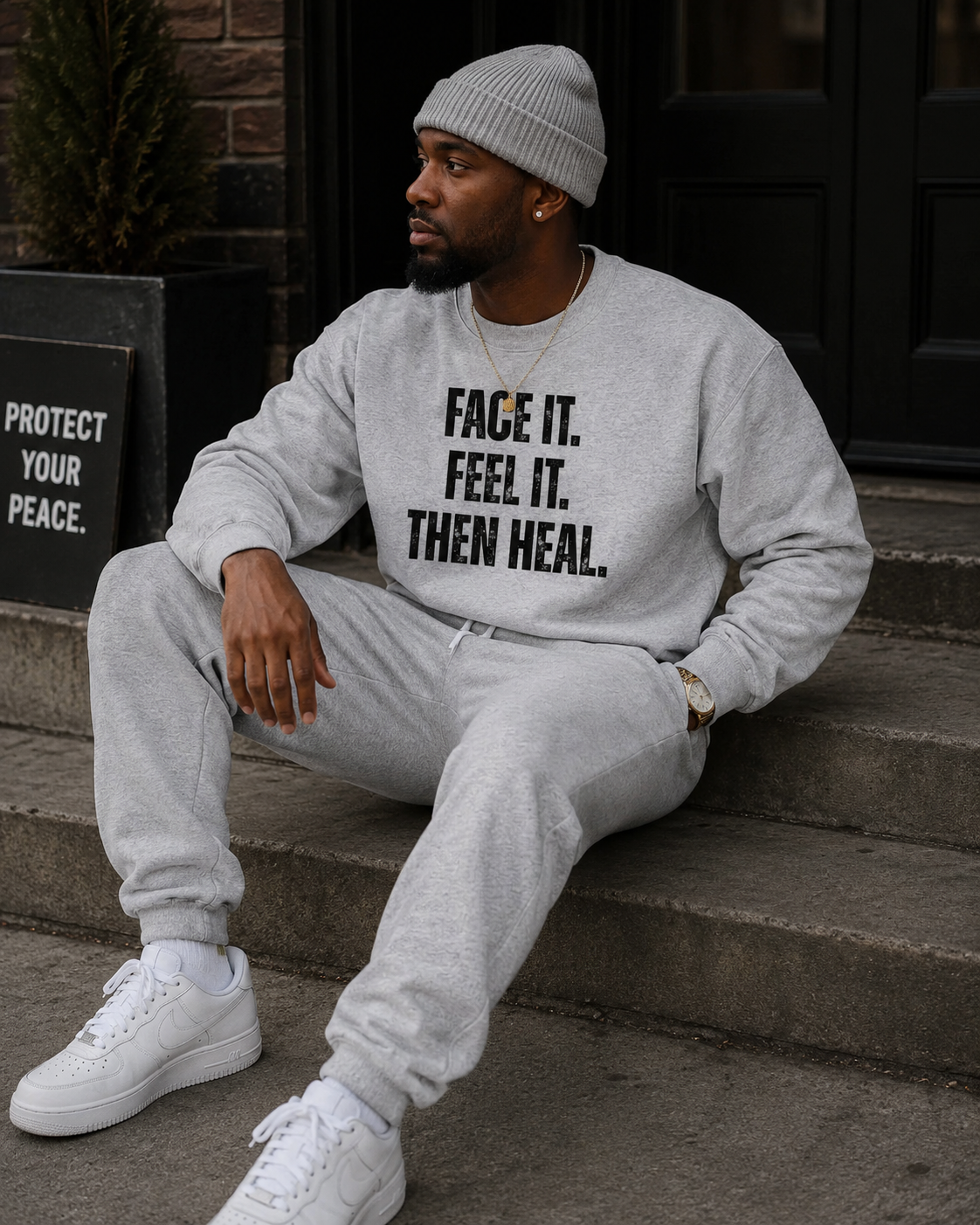 F.I.F.T.H. Healing Statement Sweatshirt
