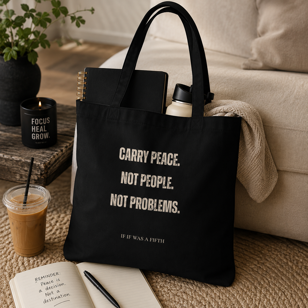 Carry What Matters Reminder Tote